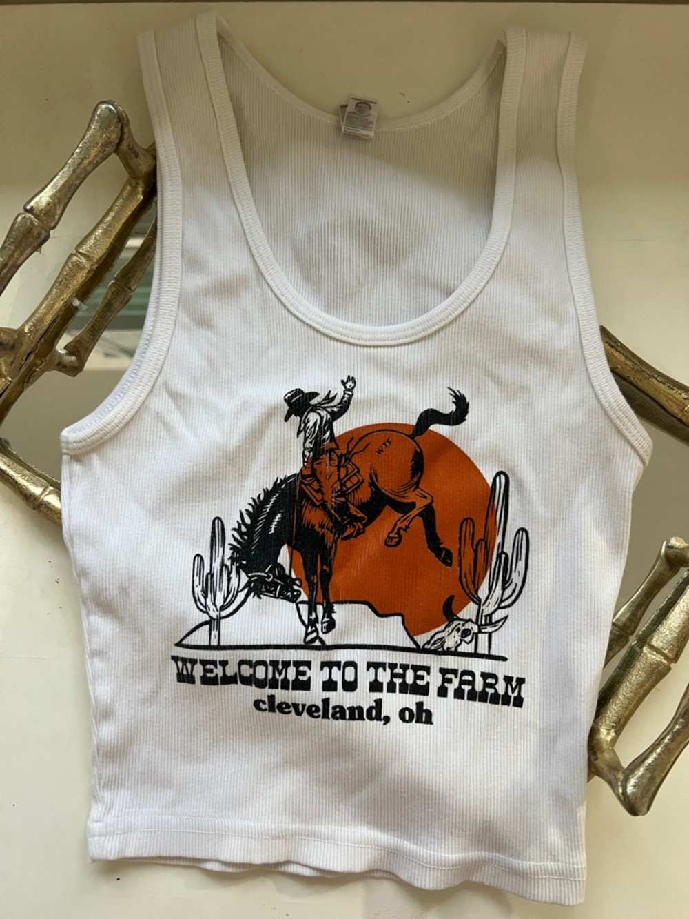WELCOME TO THE FARM cleveland, ohio tank